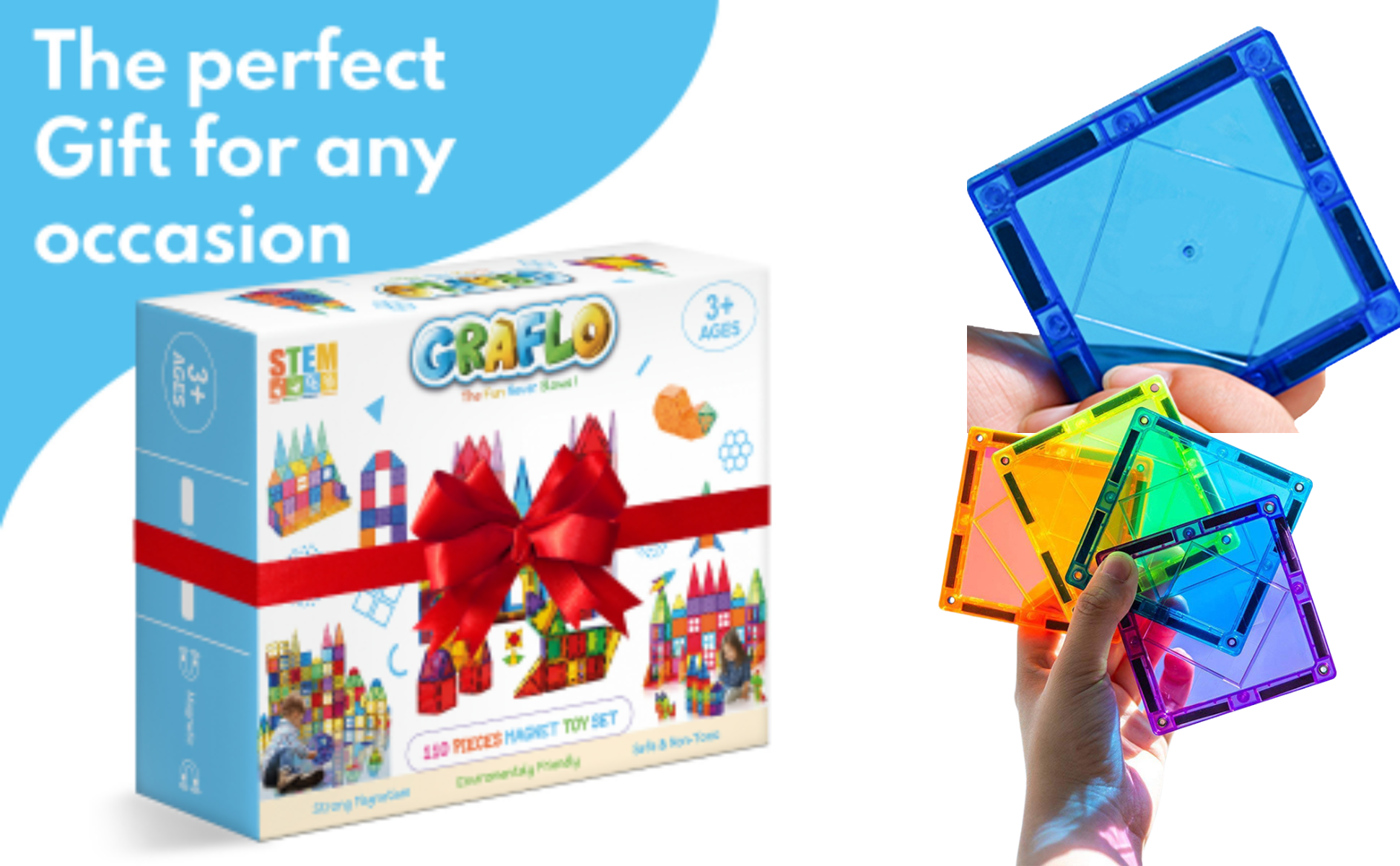 GRAFLO Colorful building toy set for kids