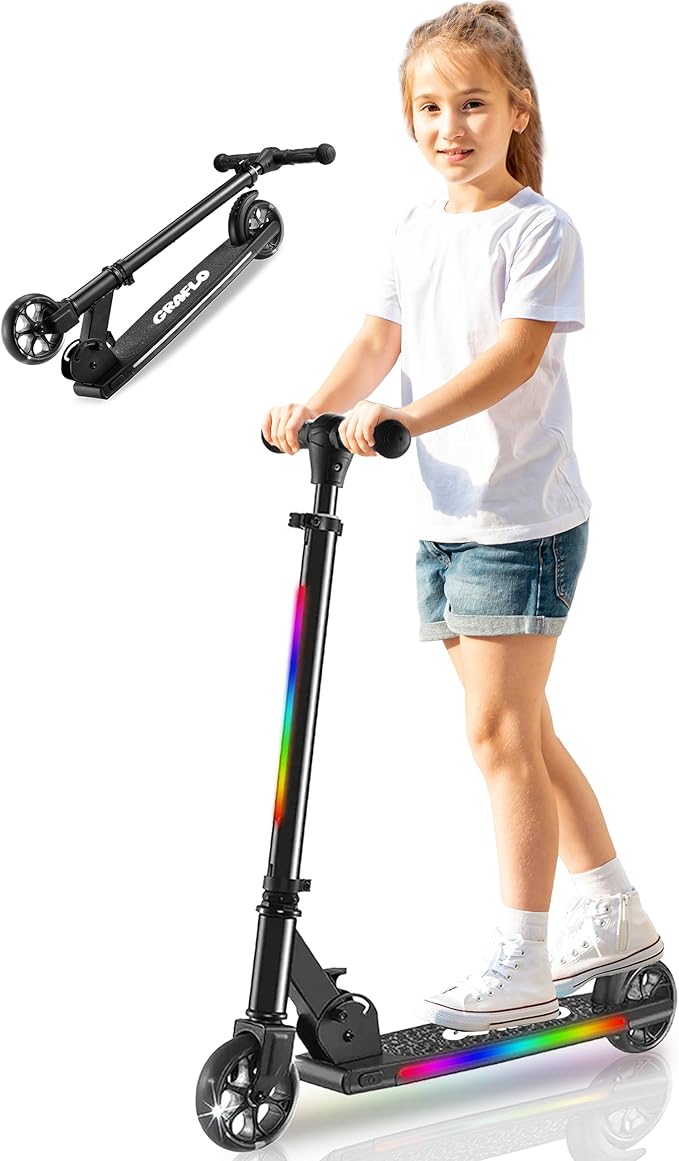 led kick scooter for kids
