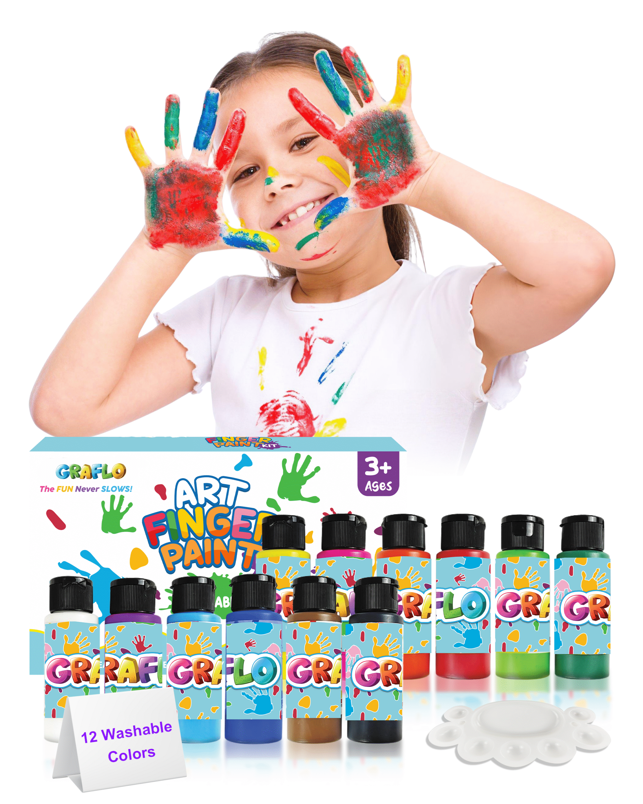 washable finger paint for toddlers