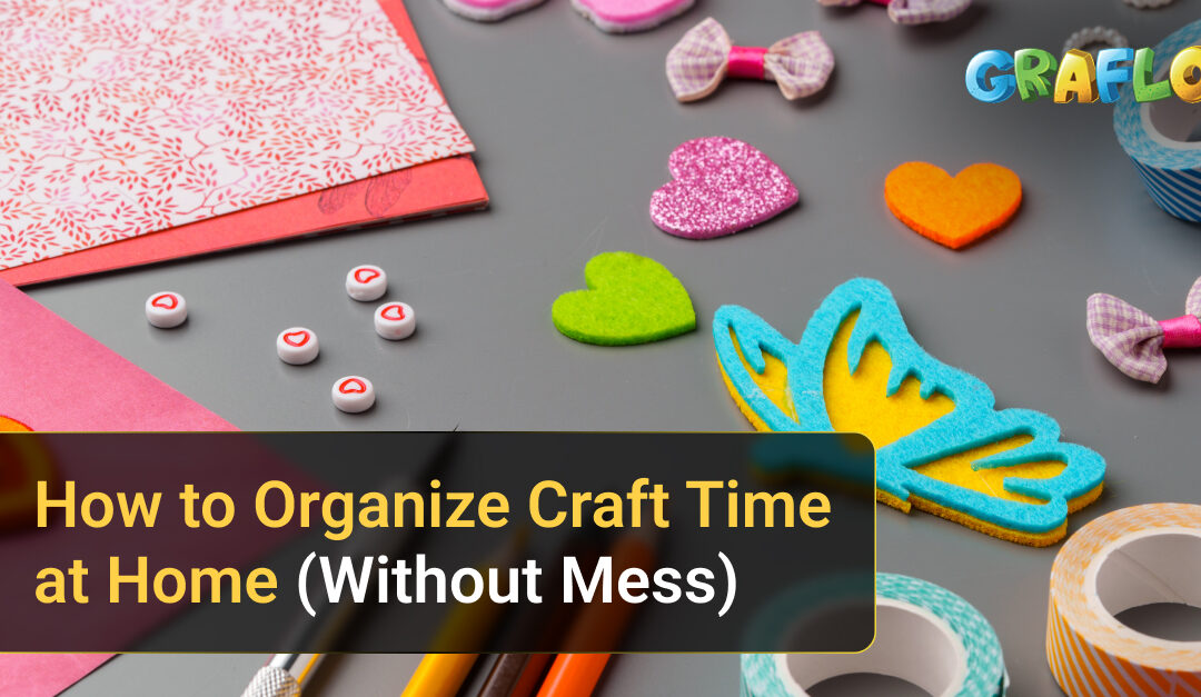 Organize Craft Time at Home with Kids Craft Kits