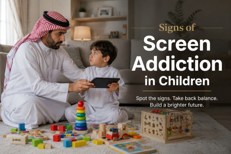 Signs of Screen Addiction in Children: What UAE Parents Should Never Ignore