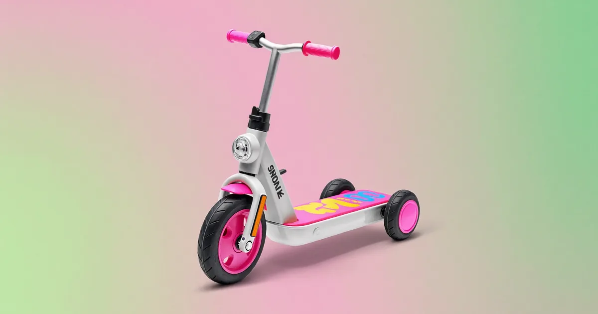 Kids scooter electric 3 wheel