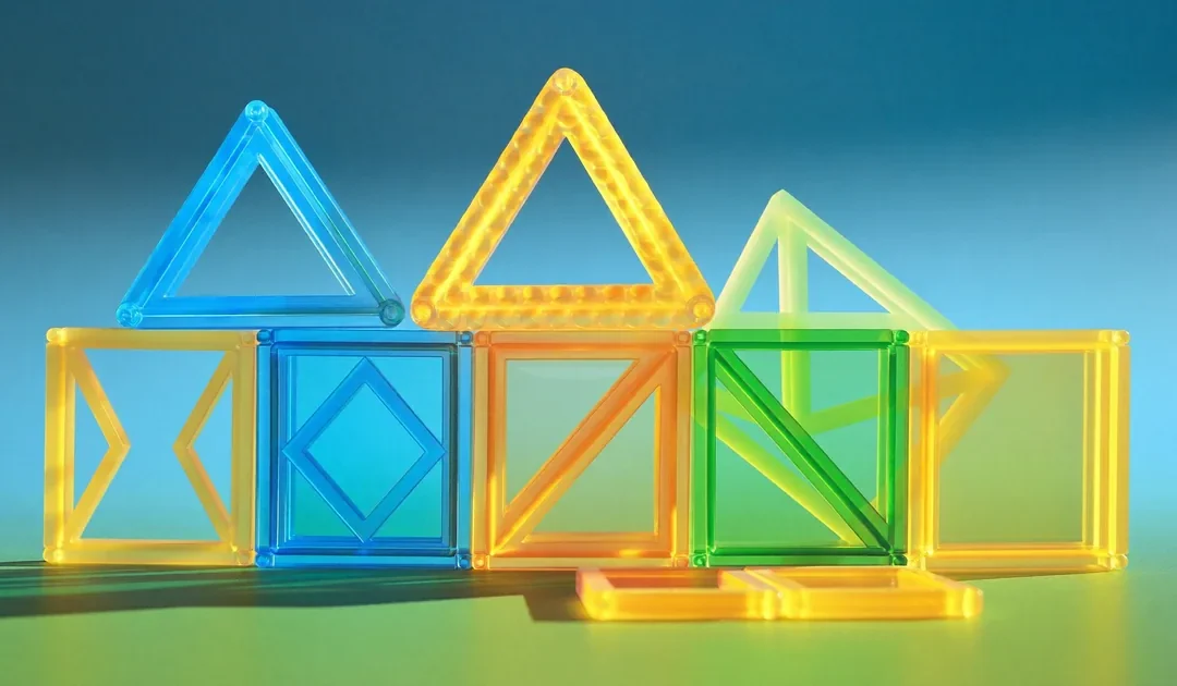 Magnetic tiles ball run ideas