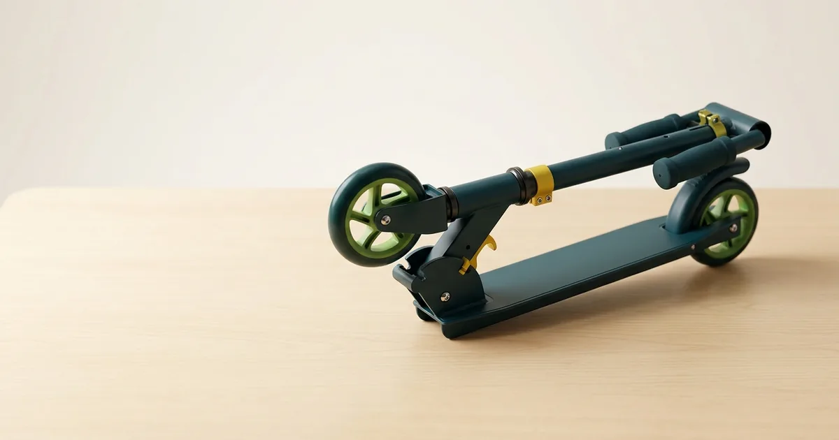 Foldable scooter for kids
