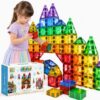 Magnetic Tiles Set for Kids - 70-Piece STEM Building Toy (Ages 3-10)