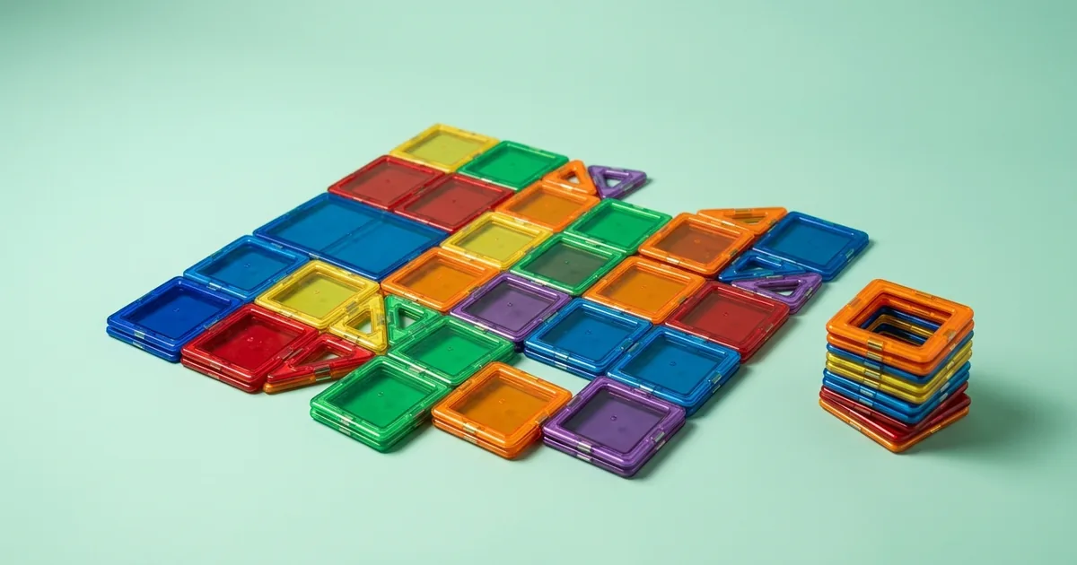 Magnetic tiles vs magnetic blocks for toddlers