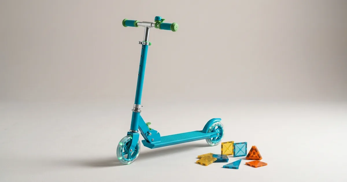 Ride-on push scooter for toddlers